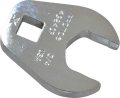 Proto - 3/4" 3/8" Drive Chrome Open End Crowfoot Wrench - 1.59" Head Diam x 1/4" Head Thickness - Industrial Tool & Supply