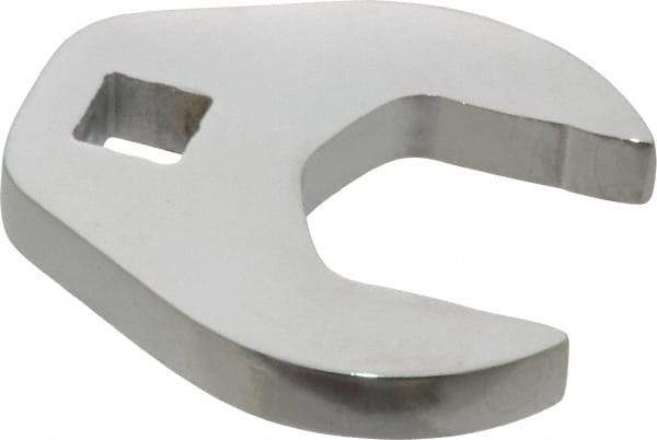 Proto - 1" 3/8" Drive Chrome Open End Crowfoot Wrench - 2.04" Head Diam x 0.38" Head Thickness - Industrial Tool & Supply