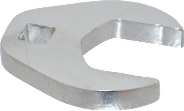 Proto - 1-1/8" 3/8" Drive Chrome Open End Crowfoot Wrench - 2.09" Head Diam x 0.38" Head Thickness - Industrial Tool & Supply