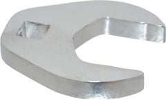 Proto - 1-1/8" 3/8" Drive Chrome Open End Crowfoot Wrench - 2.09" Head Diam x 0.38" Head Thickness - Industrial Tool & Supply