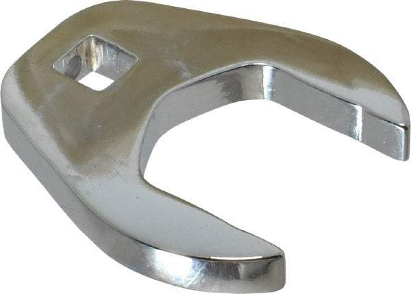 Proto - 1-1/4" 3/8" Drive Chrome Open End Crowfoot Wrench - 2.156" Head Diam x 0.38" Head Thickness - Industrial Tool & Supply