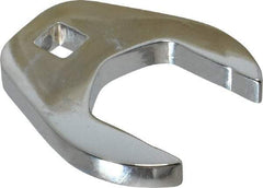 Proto - 1-1/4" 3/8" Drive Chrome Open End Crowfoot Wrench - 2.156" Head Diam x 0.38" Head Thickness - Industrial Tool & Supply