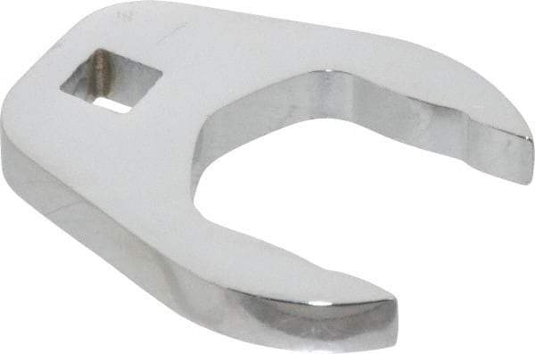 Proto - 1-5/16" 3/8" Drive Chrome Open End Crowfoot Wrench - 0.53" Head Diam x 0.38" Head Thickness - Industrial Tool & Supply