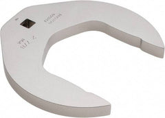 Proto - 2-7/8" 3/8" Drive Chrome Open End Crowfoot Wrench - 5.09" Head Diam x 1/2" Head Thickness - Industrial Tool & Supply