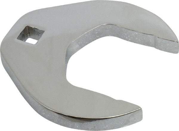 Proto - 2-1/8" 1/2" Drive Chrome Open End Crowfoot Wrench - 3-31/32" Head Diam x 1/2" Head Thickness - Industrial Tool & Supply