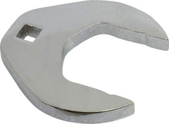 Proto - 2-1/8" 1/2" Drive Chrome Open End Crowfoot Wrench - 3-31/32" Head Diam x 1/2" Head Thickness - Industrial Tool & Supply