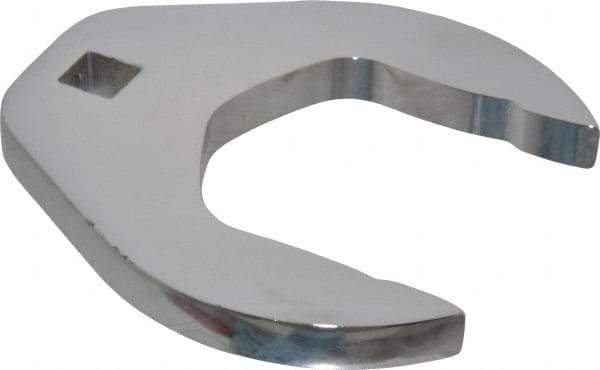 Proto - 2-1/2" 1/2" Drive Chrome Open End Crowfoot Wrench - 4-3/8" Head Diam x 1/2" Head Thickness - Industrial Tool & Supply