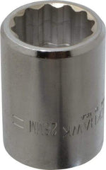 Blackhawk by Proto - 3/4" Drive, Standard Hand Socket - 12 Points, 2" OAL, Alloy Steel, Black Finish - Industrial Tool & Supply