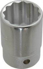 Blackhawk by Proto - 3/4" Drive, Standard Hand Socket - 12 Points, 2-13/64" OAL, Alloy Steel, Black Finish - Industrial Tool & Supply
