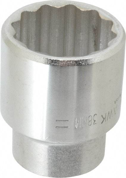 Blackhawk by Proto - 3/4" Drive, Standard Hand Socket - 12 Points, 2-13/32" OAL, Alloy Steel, Black Finish - Industrial Tool & Supply