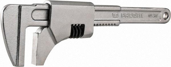 Facom - 11" Hardened Steel Straight Pipe Wrench - 2-3/4" Pipe Capacity - Industrial Tool & Supply