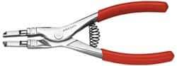 Facom - Smooth Jaw, Snap Ring Plier - 190mm OAL, Cushion Grip Handle - Industrial Tool & Supply