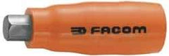 Facom - 1/2" Drive, 14mm Hex Bit Socket - 3-5/8" OAL, 11/16" Bit Length, Insulated - Industrial Tool & Supply