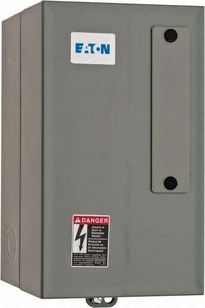 Eaton Cutler-Hammer - 2 Pole, 120 Coil VAC, 9 Amp NEMA Contactor - NEMA 1 Enclosure, 50/60 Hz - Industrial Tool & Supply