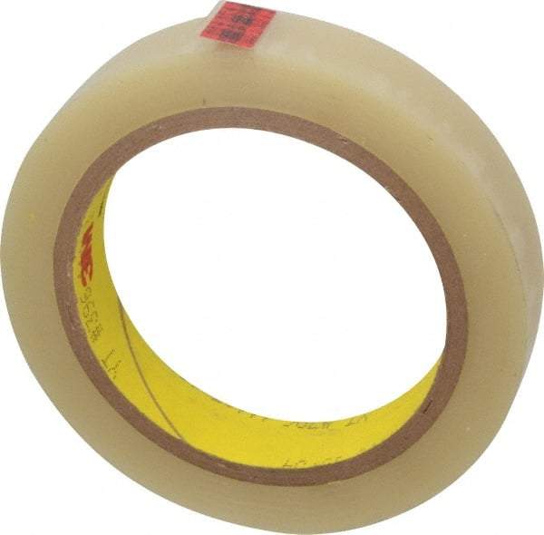 3M - 36 Yds. x 3/4", Clear Polyester Film Tape - 396 Series, 4.1 mil Thick, 43 Lb./Inch Tensile Strength - Industrial Tool & Supply