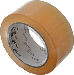 3M - Transparent Solid Color Vinyl Tape - 2" Wide x 108' Long x 0.005" Thick, General Traffic - Industrial Tool & Supply