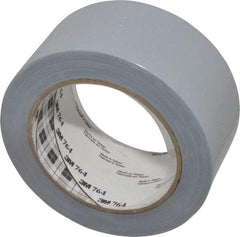 3M - Gray Solid Color Vinyl Tape - 2" Wide x 108' Long x 0.005" Thick, General Traffic - Industrial Tool & Supply