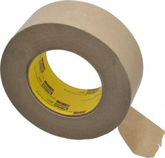 3M - 2" Wide x 60 Yd Long Brown Paper Masking Tape - Series 2517, 6.5 mil Thick, 35 In/Lb Tensile Strength - Industrial Tool & Supply