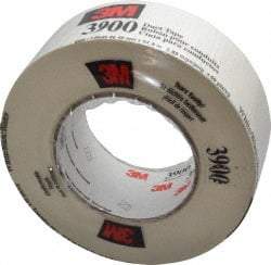 3M - 2" x 55m White Duct Tape - 8.1 mil, Rubber Adhesive, Polyethylene Film Backing, 32 Lb/ln Tensile Strength, 200°F Max, Series 3900 - Industrial Tool & Supply