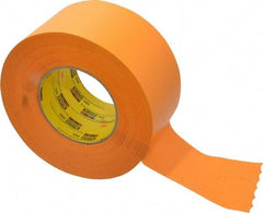 3M - 3" Wide x 60 Yd Long Orange Paper Masking Tape - Series 2525, 9.5 mil Thick, 49 In/Lb Tensile Strength - Industrial Tool & Supply