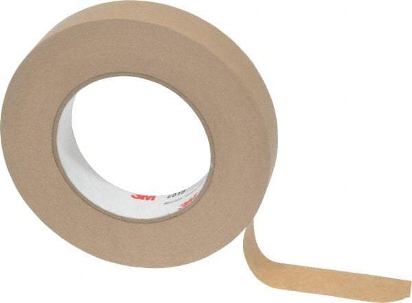 3M - 1" Wide x 60 Yd Long Tan Paper Masking Tape - Series 2515, 6.7 mil Thick, 36 In/Lb Tensile Strength - Industrial Tool & Supply