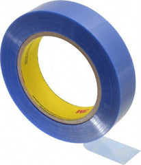 3M - 1" Wide x 72 Yd Long Blue Polyester Film Painter's Tape - Series 8902, 3.5 mil Thick, 46 In/Lb Tensile Strength - Industrial Tool & Supply