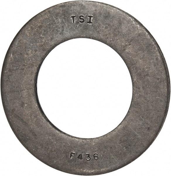 Value Collection - 2" Screw, Grade 8 Alloy Steel SAE Flat Washer - 2-1/8" ID x 3-3/4" OD, 0.196" Thick, Plain Finish - Industrial Tool & Supply