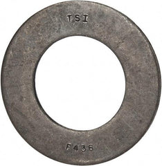 Value Collection - 2" Screw, Grade 8 Alloy Steel SAE Flat Washer - 2-1/8" ID x 3-3/4" OD, 0.196" Thick, Plain Finish - Industrial Tool & Supply