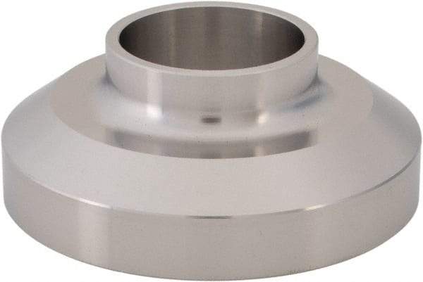 VNE - 1", E-Line Style, Sanitary Stainless Steel Pipe Short Welding Ferrule - Female Connection, Grade 304 - Industrial Tool & Supply