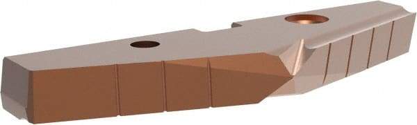 Allied Machine and Engineering - 4-1/64" Diam x 7/16" Thick, Seat Code 8, 144° Included Angle Spade Drill Insert - AM200 Coated, Cobalt, Grade Super Cobalt, Series GEN2 T-A - Industrial Tool & Supply