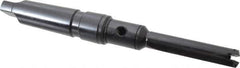Allied Machine and Engineering - Series 1, 45/64 to 15/16" Diam, 4MT Taper Shank, Straight Flute Spade Drill - 2-3/4" Max Depth, 5-43/64" Body Length, 10-5/32" OAL, Short Length, Through Coolant - Industrial Tool & Supply