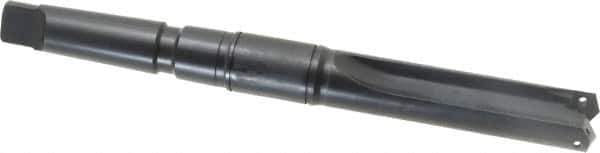 Allied Machine and Engineering - Series 2, 31/32 to 1-3/8" Diam, 3MT Taper Shank, Straight Flute Spade Drill - 3-3/8" Max Depth, 6-15/64" Body Length, 9-25/32" OAL, Short Length, Through Coolant - Industrial Tool & Supply