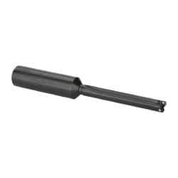 Allied Machine and Engineering - Series Y, 3/8 to 27/64" Diam, 3/4" Diam Straight Shank, Straight Flute Spade Drill - 2-3/8" Max Depth, 3-1/4" Body Length, 5-17/32" OAL, Standard Length, Through Coolant - Industrial Tool & Supply