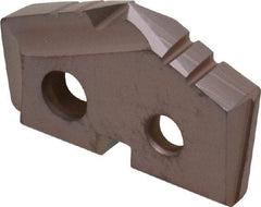 Allied Machine and Engineering - 57/64" Diam x 5/32" Thick, Seat Code 1, 132° Included Angle Spade Drill Insert - AM200 Coated, Cobalt, Grade Super Cobalt, Series GEN2 T-A - Industrial Tool & Supply