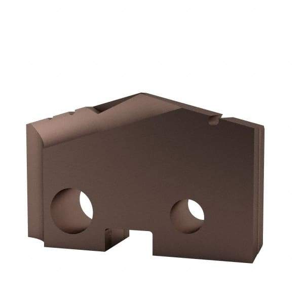 Allied Machine and Engineering - 1-3/64" Diam x 3/16" Thick, Seat Code 2, 132° Included Angle Spade Drill Insert - AM200 Coated, Cobalt, Grade Super Cobalt, Series GEN2 T-A - Industrial Tool & Supply