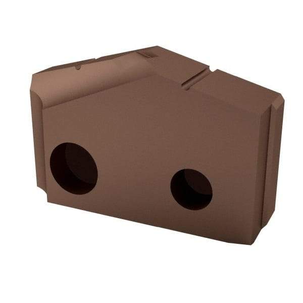 Allied Machine and Engineering - 18.5mm Diam x 5/32" Thick, Seat Code 1, 132° Included Angle Spade Drill Insert - AM200 Coated, Cobalt, Grade Super Cobalt, Series GEN2 T-A - Industrial Tool & Supply