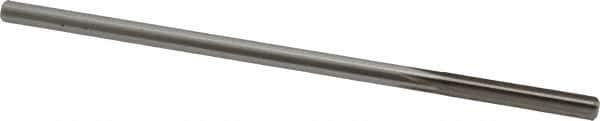 Alvord Polk - 0.1968" Cobalt 6 Flute Chucking Reamer - Straight Flute, 0.1895" Straight Shank, 1-1/4" Flute Length, 5" OAL - Industrial Tool & Supply