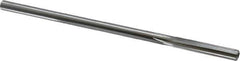 Alvord Polk - 0.2756" Cobalt 6 Flute Chucking Reamer - Straight Flute, 1/4" Straight Shank, 1-1/2" Flute Length, 6" OAL - Industrial Tool & Supply