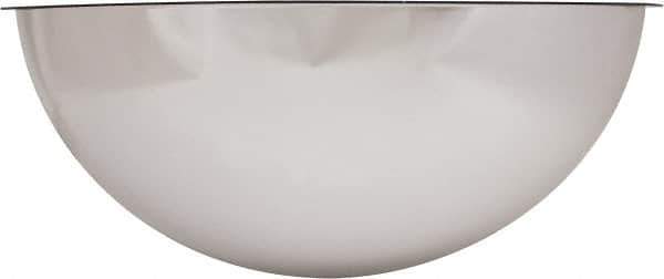 PRO-SAFE - Indoor Full Dome Dome Safety, Traffic & Inspection Mirrors - Polycarbonate Lens, 32" Diam, 34' Max Covered Distance - Industrial Tool & Supply