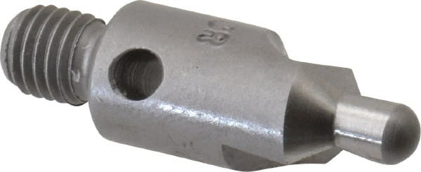 Made in USA - 2-1/2" OAL, 3/8" Head Diam, 2 Flute, 100° Incl Angle, Integral Pilot, Adjustable Stop Countersink - Industrial Tool & Supply