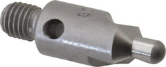 Made in USA - 2-1/2" OAL, 3/8" Head Diam, 2 Flute, 100° Incl Angle, Integral Pilot, Adjustable Stop Countersink - Industrial Tool & Supply