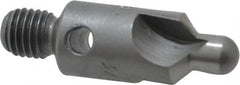 Made in USA - 2-1/2" OAL, 3/8" Head Diam, 3 Flute, 100° Incl Angle, Integral Pilot, Adjustable Stop Countersink - Industrial Tool & Supply