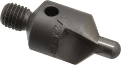 Made in USA - 2-1/2" OAL, 1/2" Head Diam, 2 Flute, 100° Incl Angle, Integral Pilot, Adjustable Stop Countersink - Industrial Tool & Supply