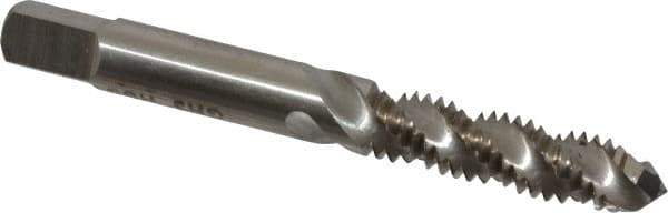 Interstate - 5/16-18 UNC 3 Flute 3B Modified Bottoming Spiral Flute Tap - High Speed Steel, Bright Finish, 2-23/32" OAL, Right Hand Flute, Right Hand Thread, H3 - Exact Industrial Supply