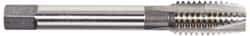 OSG - #2-56 UNC, 2 Flute, TiN Finish, High Speed Steel Spiral Point Tap - Plug Chamfer, Right Hand Thread, 1-3/4" OAL, 7/16" Thread Length, 0.141" Shank Diam, 2B Class of Fit, Series 288 - Exact Industrial Supply
