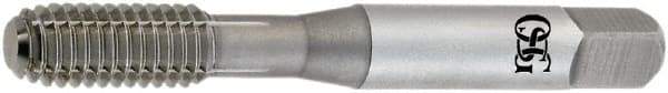 OSG - 1/4-28 UNF 2B Bottoming Thread Forming Tap - High Speed Steel, TiCN Finish, 2-1/2" OAL, 1" Thread Length, Right Hand Thread, Series 286I - Exact Industrial Supply