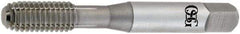 OSG - #10-24 UNC 2B Bottoming Thread Forming Tap - High Speed Steel, TiCN Finish, 2-3/8" OAL, 7/8" Thread Length, Right Hand Thread, Series 286I - Exact Industrial Supply