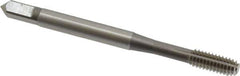 OSG - #8-32 UNC 2B Bottoming Thread Forming Tap - High Speed Steel, Bright Finish, 2-1/8" OAL, 3/4" Thread Length, Right Hand Thread - Exact Industrial Supply