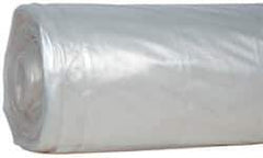 Value Collection - 100' Long x 20' Wide Polyethylene Tarp & Dust Cover - Clear, 4 mil Thickness - Industrial Tool & Supply