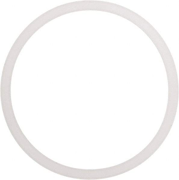 VNE - 4", E-Line Style, Sanitary Silicone Pipe Gasket - Tube OD Connection - Industrial Tool & Supply